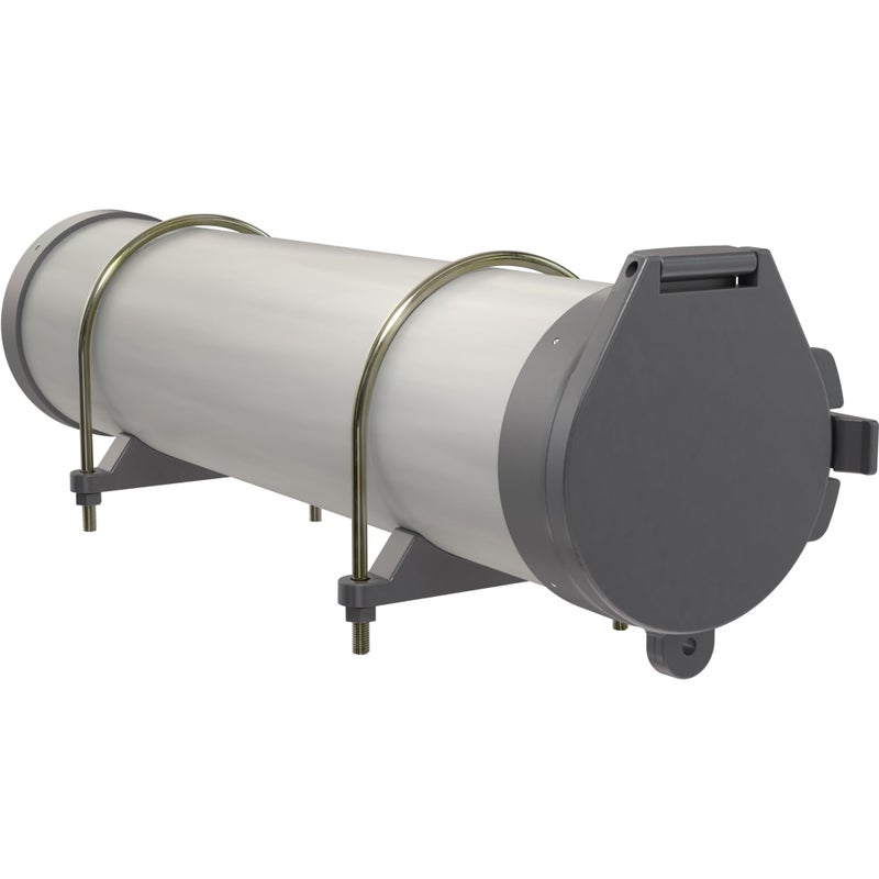 طقم حامل أنابيب بقطر 6 بوصات - حامل أنابيب PVC، يتضمن أدوات التثبيت - Image 1